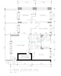 Blk 185D Rivervale Gateway (Sengkang), HDB 4 Rooms #550417741